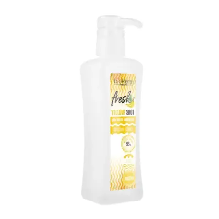 Salerm Cosmetics Biokera Natura Fresh Yellow Shot Curly Booster Gel Activador de Rizos 300ml
